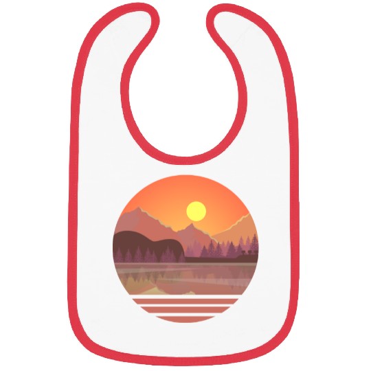 Guitar Player Retro Reflection Acoustic Electric Bibs