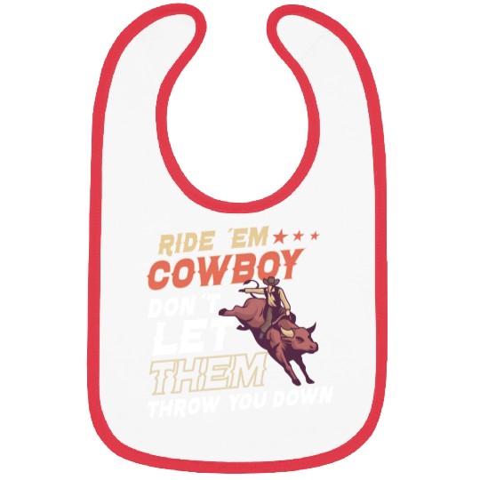 Rodeo Bull Riding Livestock Show Farmer Cattle Bibs