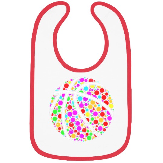 International Dot Day Colored Basketball Polka Dot Bibs
