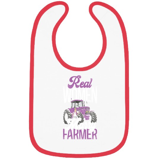 Farming Farmer Husband Wife Bibs