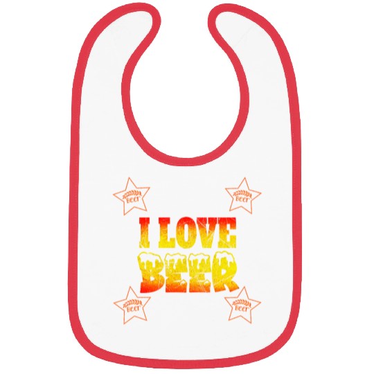 I love beer national beer lovers day Bibs