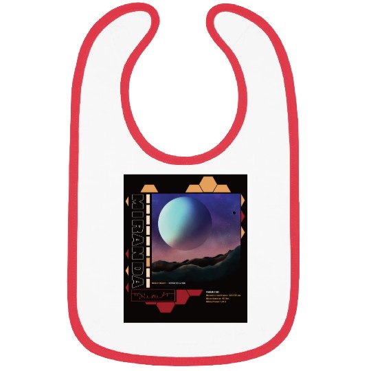 Space astronaut science planets astronomy design Bibs