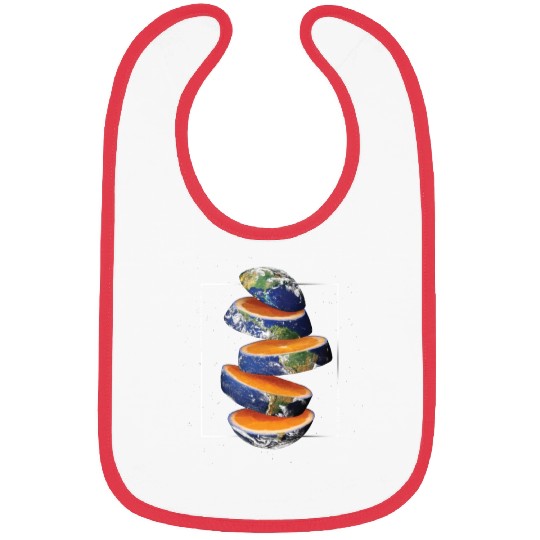 Space astronaut science planets astronomy design Bibs