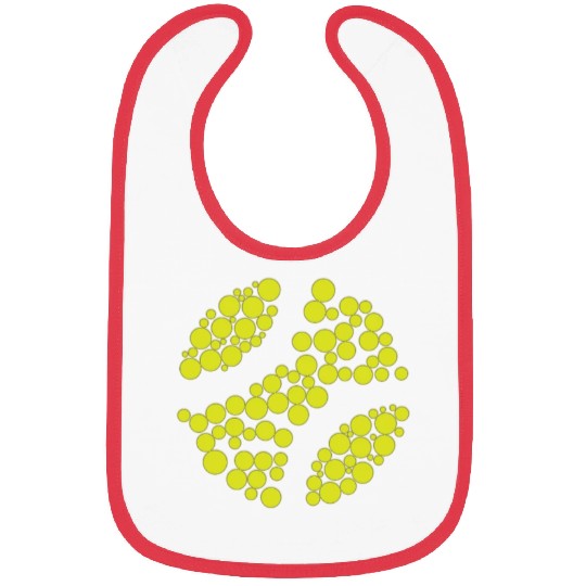 Tennis ball Dots Bibs