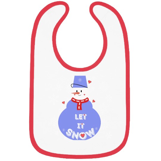 Snowman Bibs