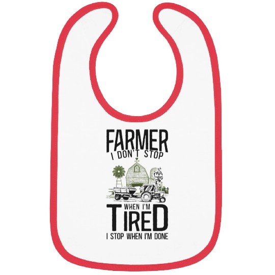 Farming Farmer Tractor Vintage Bibs