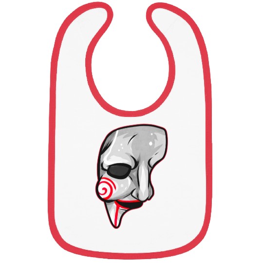 Scary Horror Movie Mask Costume Halloween Bibs