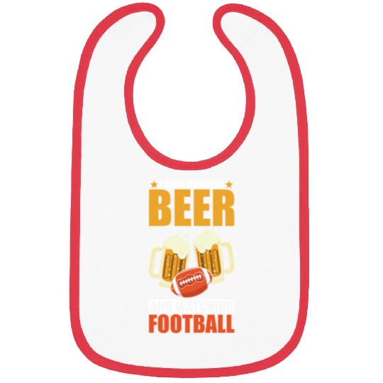 American Football and Beer Bibs