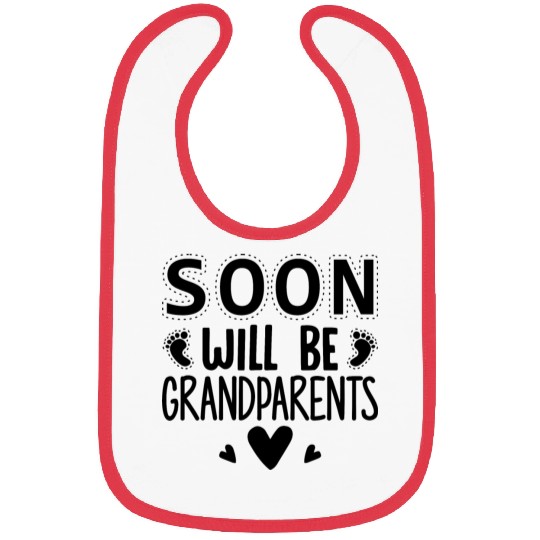 We will become Grandparents, Be Grandparents Bibs