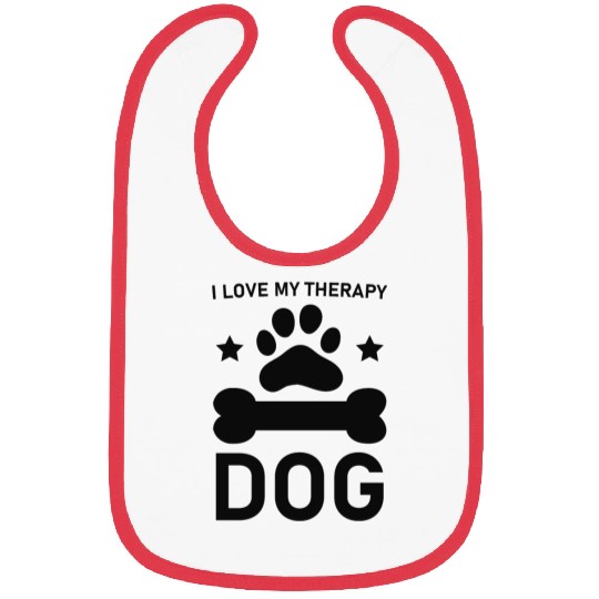 I love my Therapy Dog Bibs