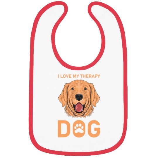I love my Therapy Dog Bibs