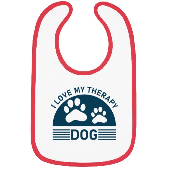 I love my Therapy Dog Bibs