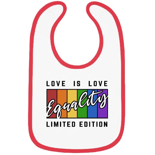 Limited Edition LGBTQI Love is Love Bibs