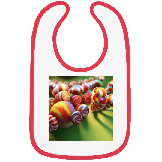 A glimpse into candy land version 3 Bibs