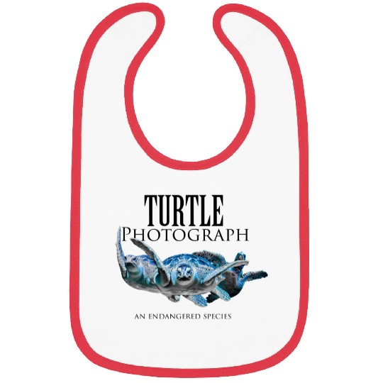 Turtle photograph Bibs