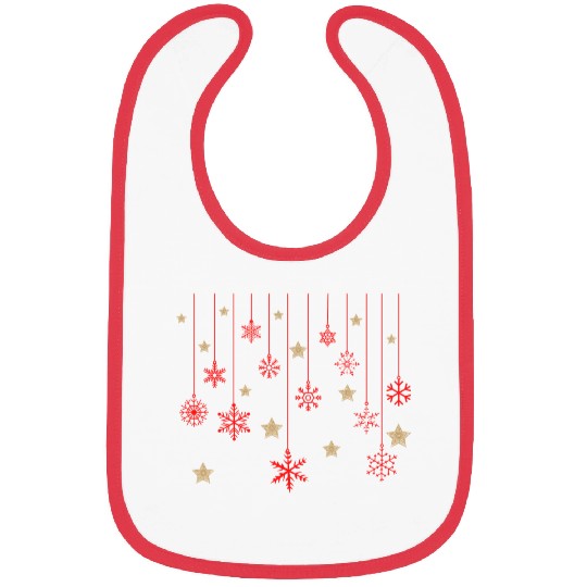 Snowflakes Bibs