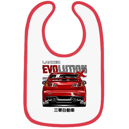 Lancer Evolution X Bibs