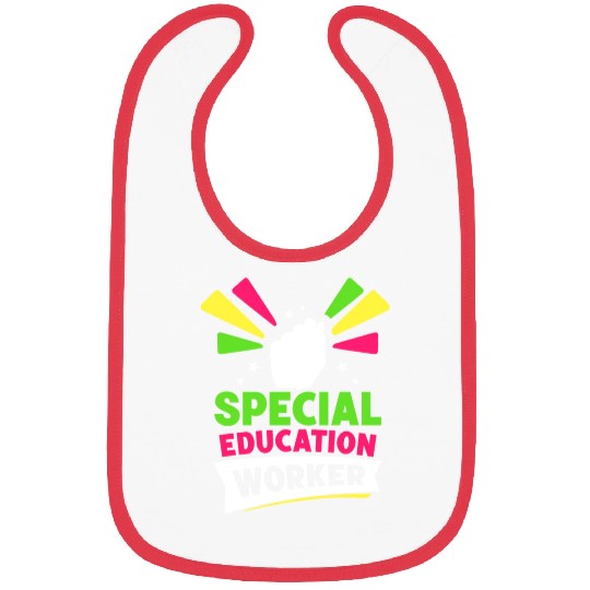 Special Education Worker Sped Awareness Teacher Bibs