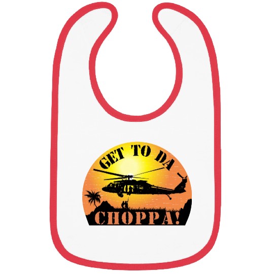Get To Da Choppa Bibs