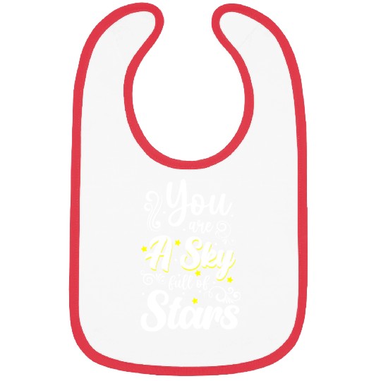 Shooting Star Sky Sun Outer Space Bibs
