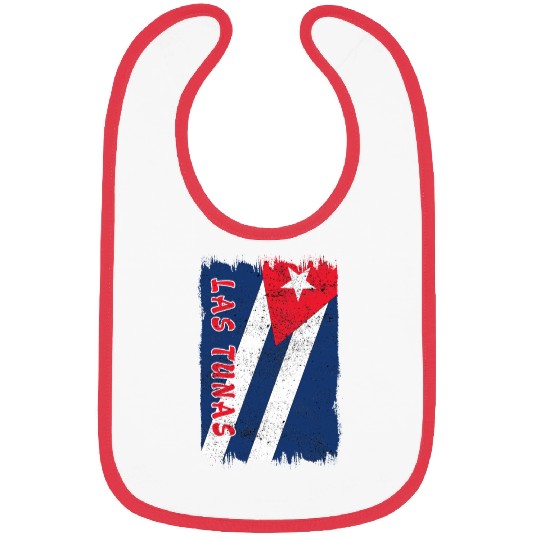 Las Tunas Cuba vintage flag Bibs