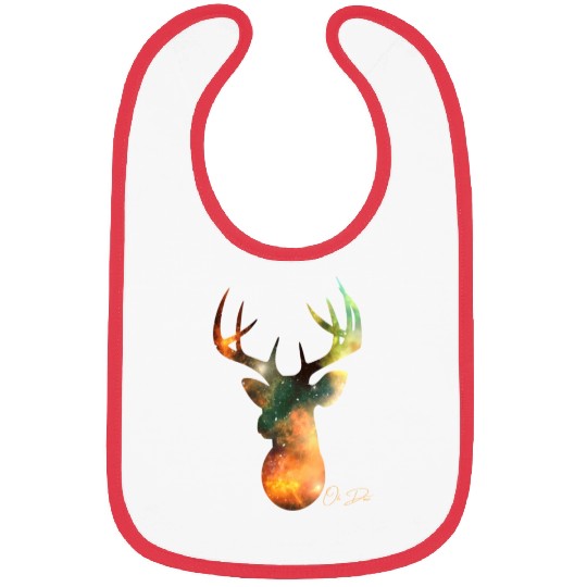 Oh Deer space Bibs