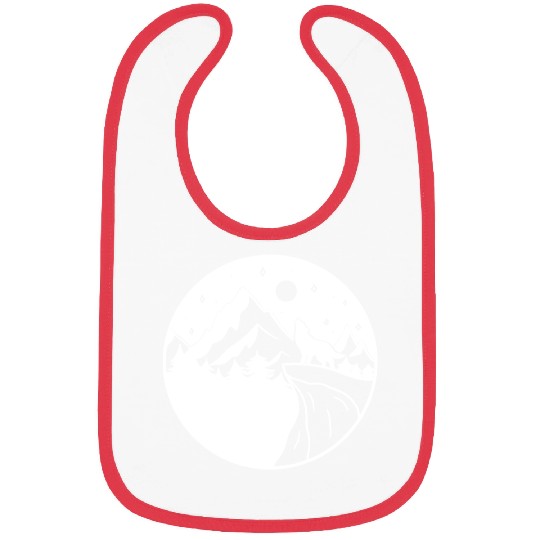 Wolf on the Mountain Bibs
