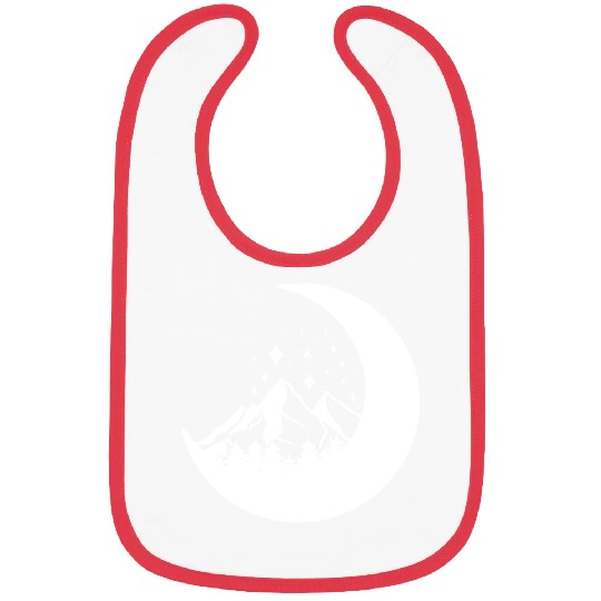 Mountains in the moon Full moon Bibs