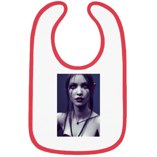 Female vampire Bibs
