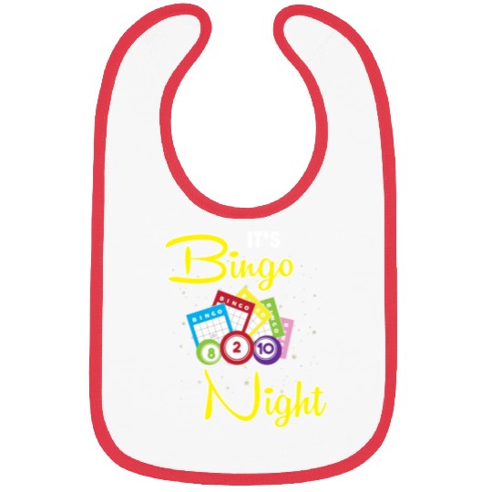 Bingo Caller Gambler Bingo Player Its Bingo Night Bibs