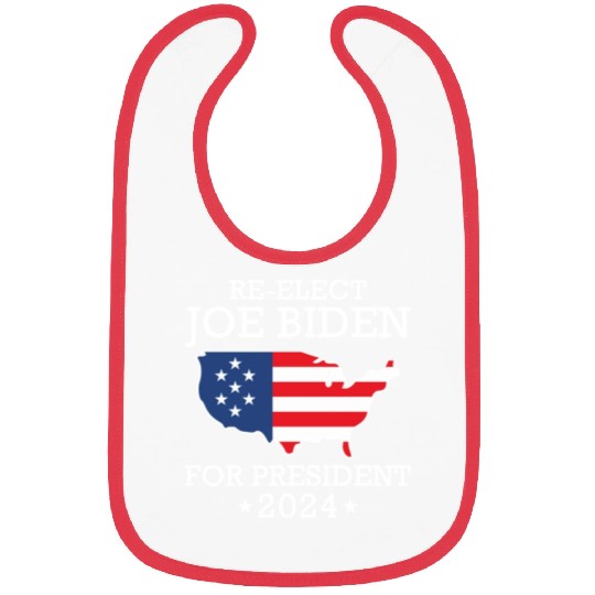 Re-Elect Joe Biden For President 2024 Bibs