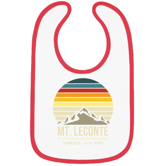 Mt LeConte Great Smoky Mountains Vintage Tennessee Bibs