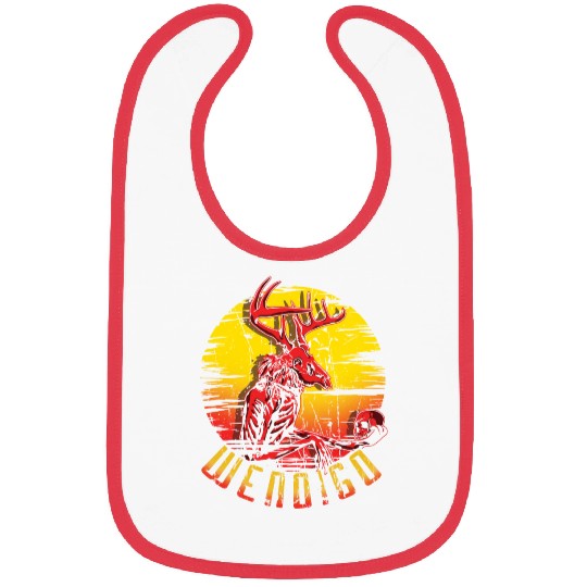 Wendigo Folk Creature Halloween Cryptid Bibs