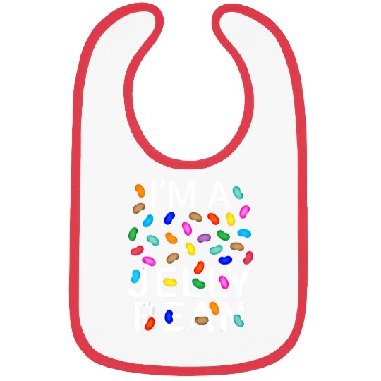 pretend im jelly bean halloween candy costume Bibs