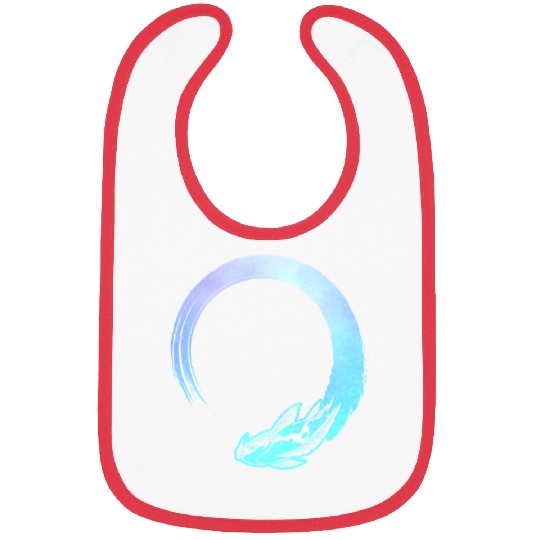 Kawaii Pastel Goth Koi Bibs