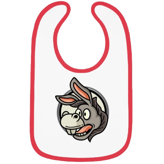 Funny Donkey Farmer Gift Bibs