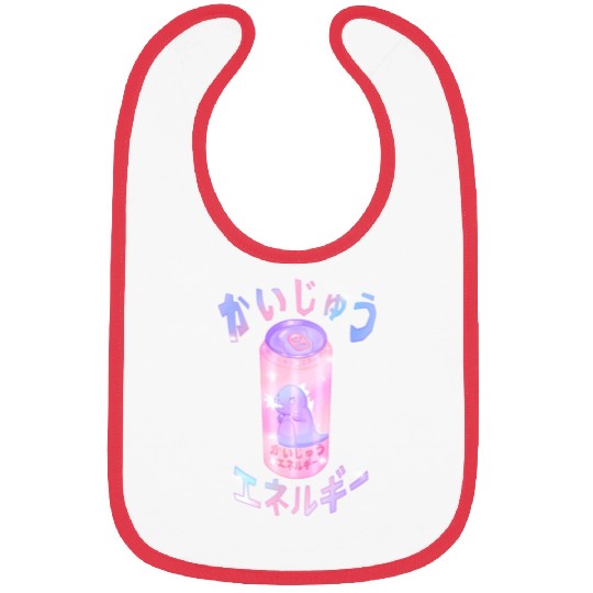 Kaiju Energy Drink | Funny Monster Japanese Art Bibs