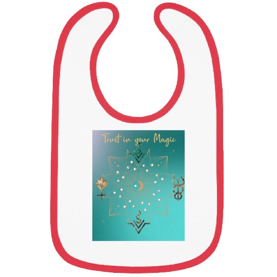 Celestial Trust in your Magic Emerald Bibs