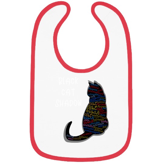 Black Cat Shadow Bibs