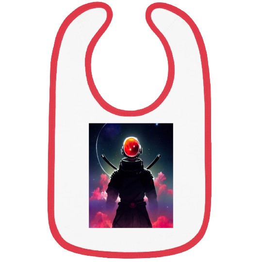 Astronaut Samurai Bibs