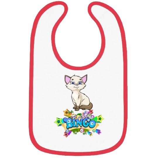 Bingo Gatos camisa los gatos Gatito caprichoso Bibs