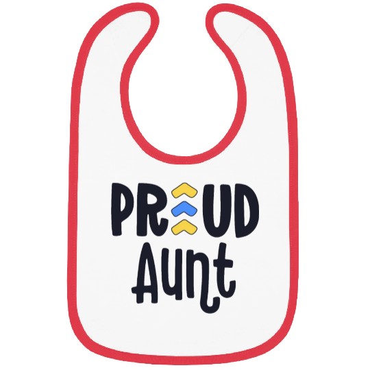 Proud Aunt Down Syndrome Grandma Family T21 Bibs
