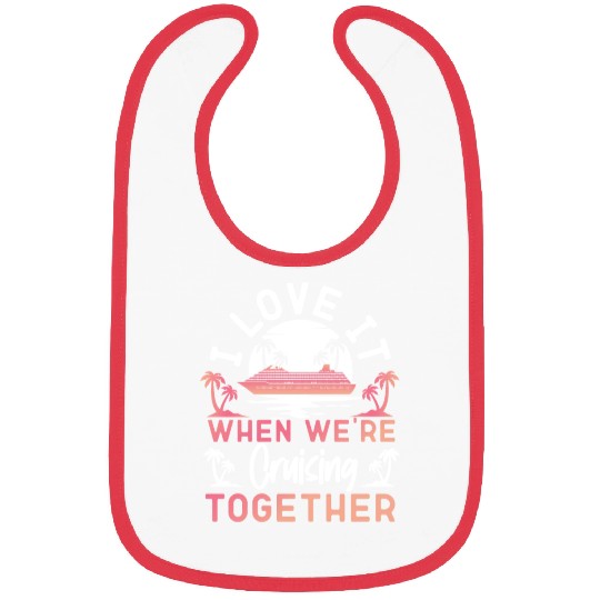 Cruise Ship Vacation Friends Bibs