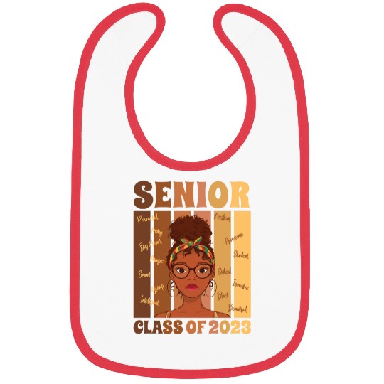 Senior Class Of 2023 Back To School Graduation Bibs
