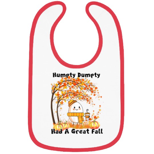 Humpty Dumpty Had A Great Fall Thanksgiving Autumn Bibs