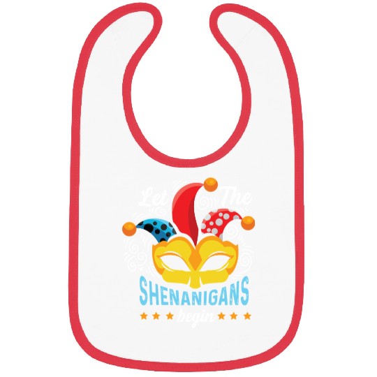 Shenanigans Begins Joker or Funny Person Gift Bibs