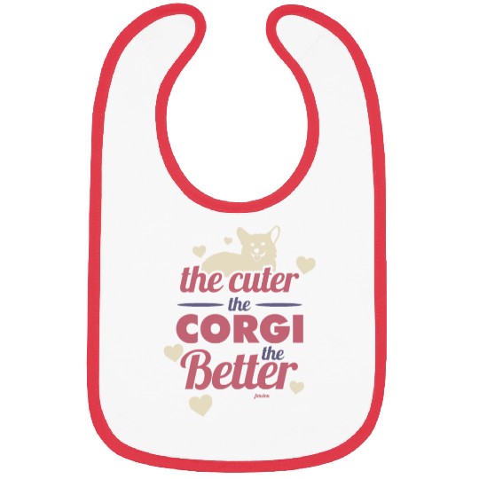 Sweet Corgi dog Bibs