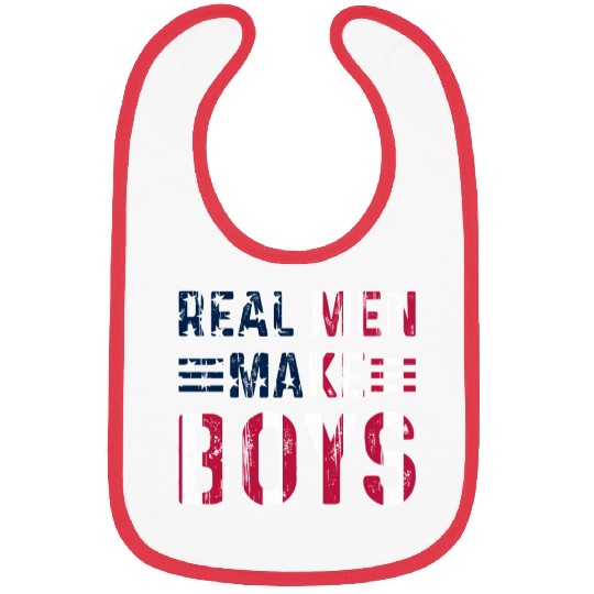 Boy Daddy - Real Men Make Boys Daddy To Be Bibs