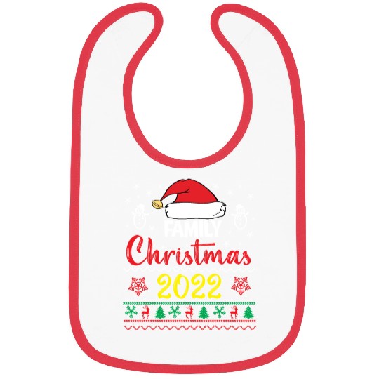Family Christmas 2022 Bibs