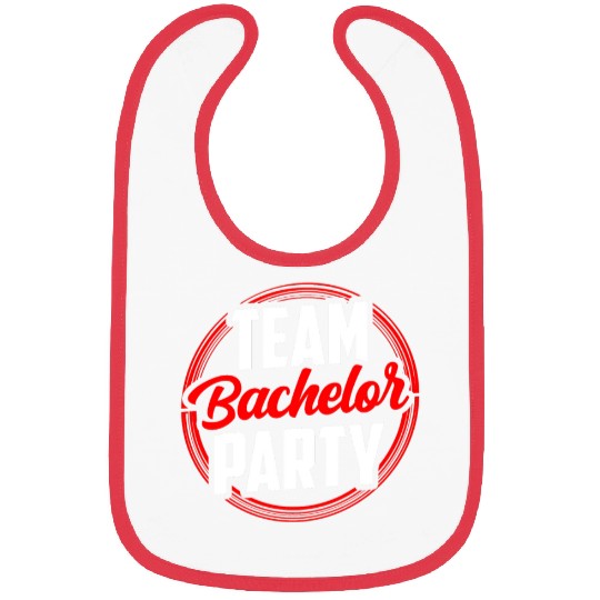 Team Bachelor Party Bride Groom Bibs